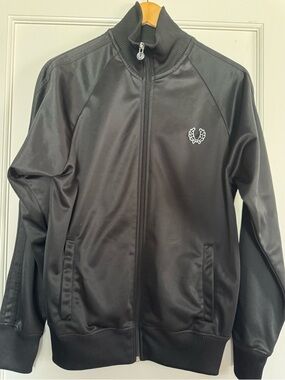 Fred Perry Black Men's Track Jacket